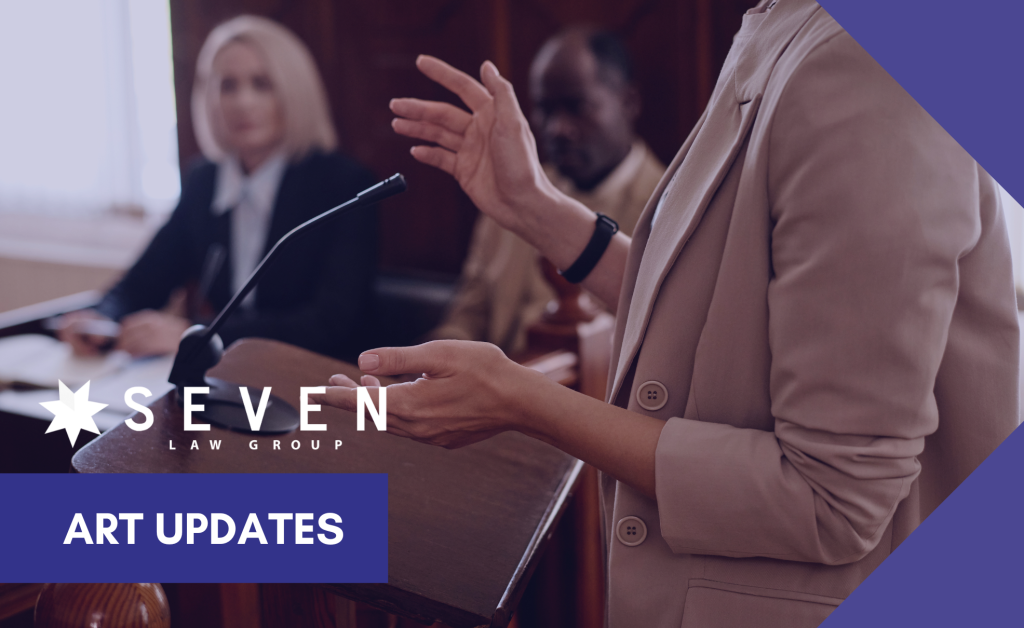 Student on a hearing at ART